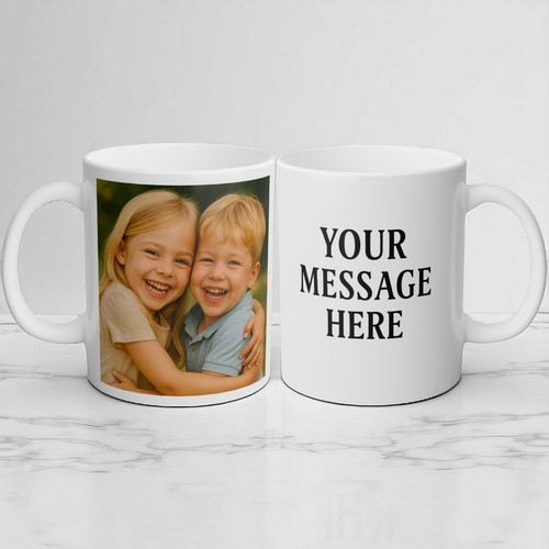 Personalised photo mug - photo, –