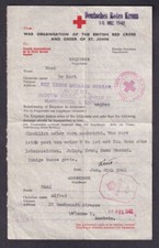 WW2 RED CROSS MESSAGES ..Prisoner of War POW MAIL + Guernsey ..PRICED as SINGLES