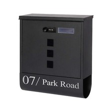 Personalised Lockable Post Box