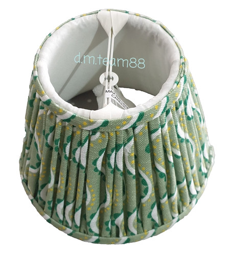 Modern green pleated fabric - modern,