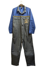 PEUGEOT' Mechanic Grey Blue Vintage Overall 52" chest Jenbro 124 tall