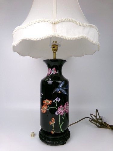Oriental japanese table lamp - oriental,