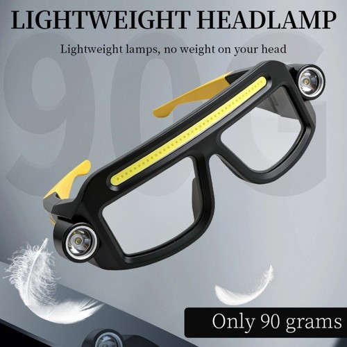 Led glasses headlights modes - glasses,