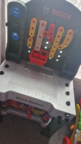 Toy workbench kids - toy, childrens