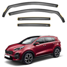 ISPEED Wind Deflectors for Kia Sportage MK4 2016-2021 4pc Set Visors Accessories