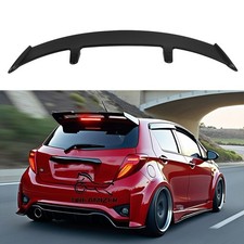 For Toyota Yaris/Vitz Hatch 52'' Matte Black Rear Trunk Spoiler Roof Wing Lip