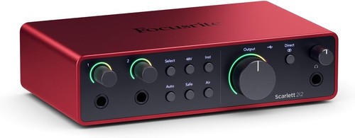 Focusrite scarlett 2i2 - scarlett, gen
