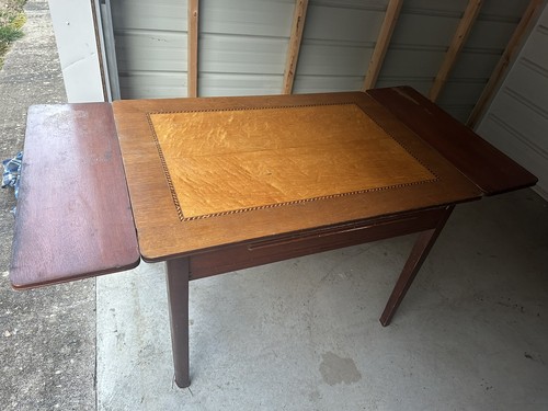 Vintage draw leaf dining table - vintage,