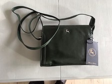 ASHWOOD DARK GREEN LEATHER