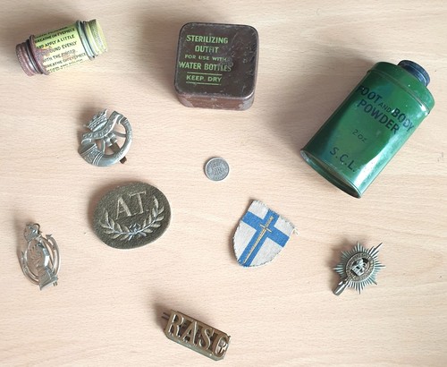 Ww2 british army relics found - british,