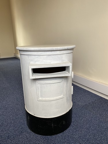 Plain wooden post box - box, handmade