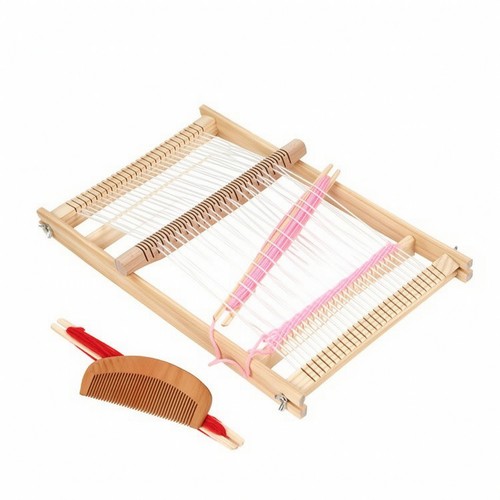 Wooden weaving loom - wooden,