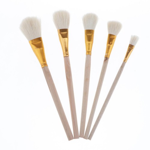 Wooden brush soft hair sweep - brush,