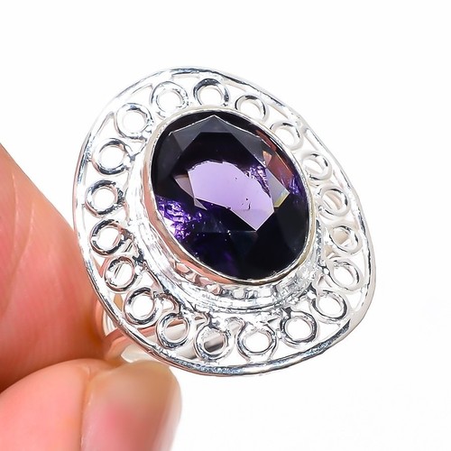 Purple amethyst gemstone - purple,