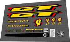 1998 GT Pantera Yellow Decals