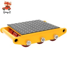 15T Machine Mover Roller Machinery Moving Skate Heavy Duty Cargo Trolley