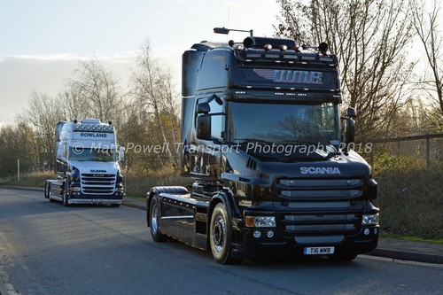 Truck photo 12x8 scania t - truck,