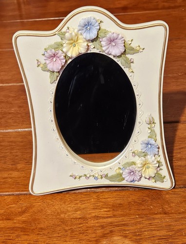 French vintage ivory vanity - ivory,