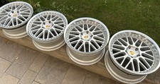 Cargraphic Carsat Wheels 8.5 +11x19 5x130 ZBH Porsche 997 993 996 911 Rim Set