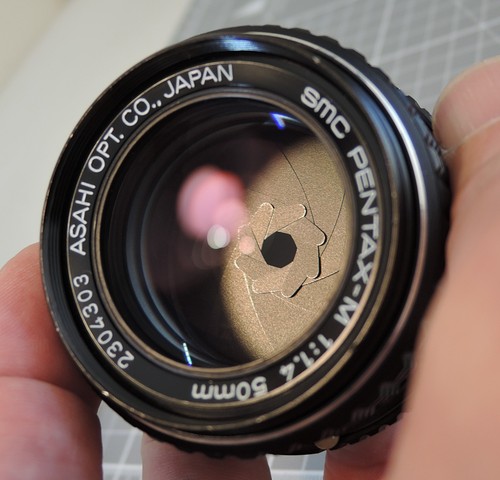 Pentax 50mm smc asahi - m,