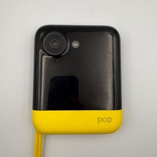 Polaroid POP Instant Print Digital Camera Black/Yellow Tested & Working