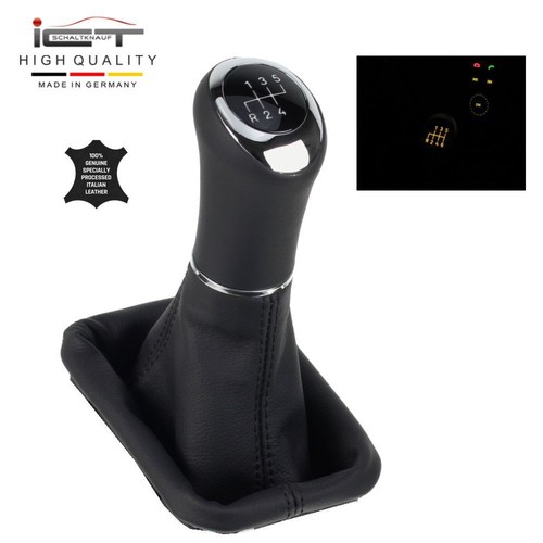Leather ict gear shift knob - leather,