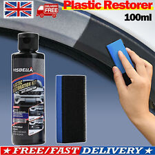 3.5OZ 100ml Plastic Restorer Trim Restoration kit Car Revitalizing Coating Agent
