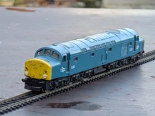 Jouef OO Gauge Class 40 D285 Whistler Diesel Loco BR Blue Good Runner 