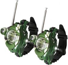 Kids Gifts Camo Wrist Watch-Walkie Talkies 7 in 1 Electronic Cool Radio Watch 