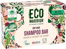 Little Soap Company Eco Warrior Dry Hair Shampoo Bar, 100 grams (Pack of 1)