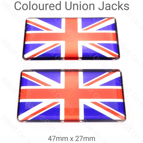 Union jack badges - union,