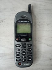 MOTOROLA TIME PORT MOBILE PHONE RETRO VINTAGE - VERY RARE - SPARES OR REPAIRS --
