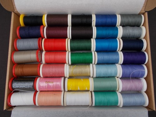 Vintage cotton reels lot - cotton,