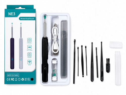 Wireless ear wax - hd, removal