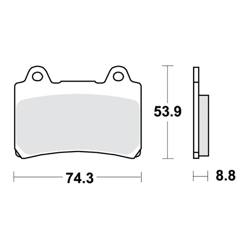 Std trw lucas brake - brake, pads