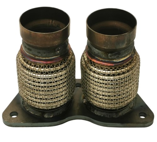 Exhaust flexible catalyst tube - exhaust,