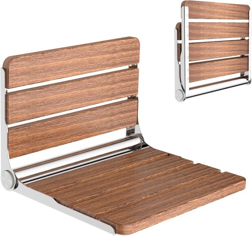 Folding shower seat wall - folding,