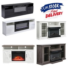 Electric Fireplace With TVs