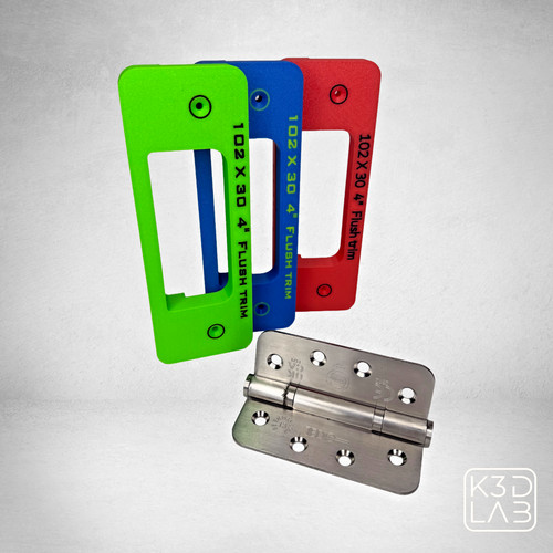 Radius door hinge - door, router
