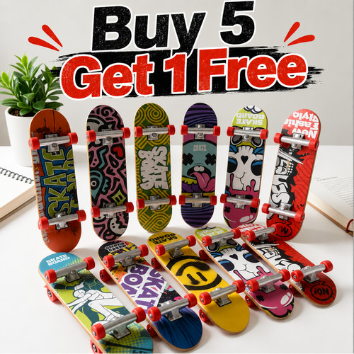 Mini finger skateboard pack - finger, of
