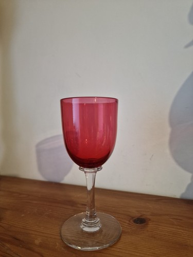 Lovely 19th century cranberry - lovely,