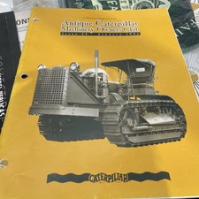 Antique caterpillar machinery