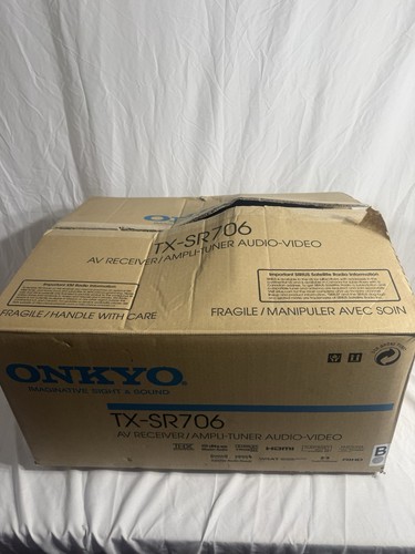 Onkyo sr705 receiver - av,