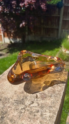 Vintage amber murano style - vintage,