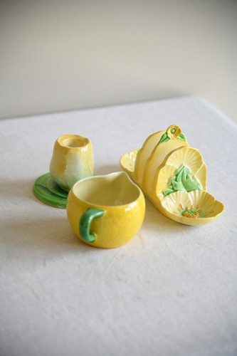Vintage yellow carlton ware - vintage,