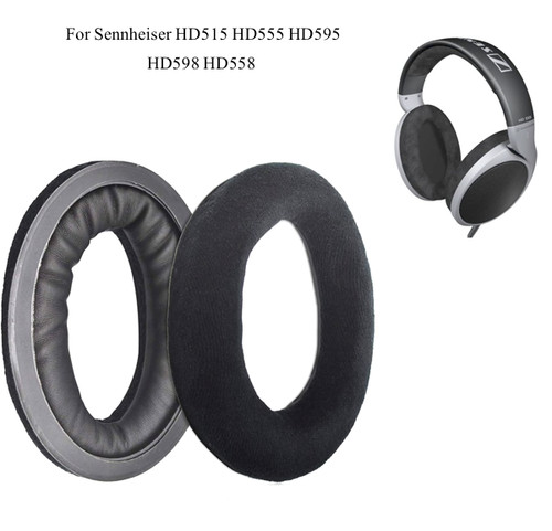 Replacement velour earpads - velour, for