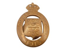 WW1 ON WAR SERVICE 1915 LAPEL