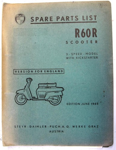 Puch r60r scooter speed - r60r,