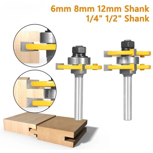 2pcs tongue and - 2pcs, groove