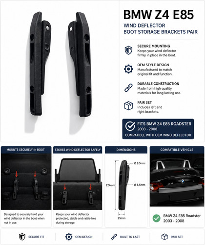Bmw e85 wind deflector - z4,